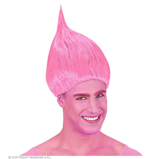 pruik, trolly rose