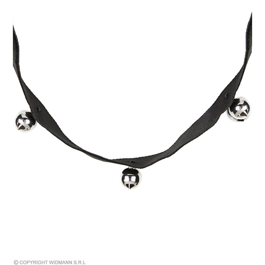 katten nekband met 3 belletjes