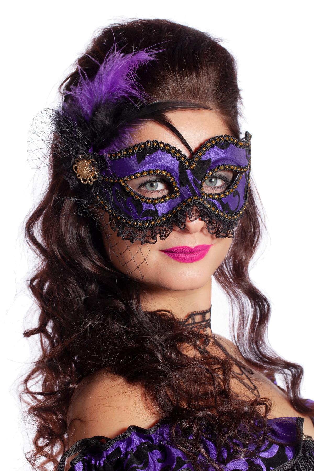 Masker purple