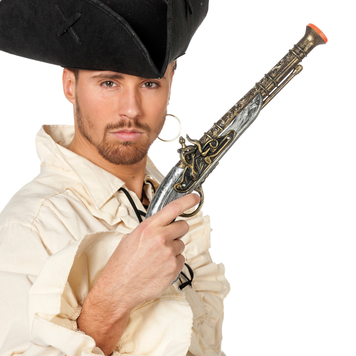 Piratenpistool groot (42cm)