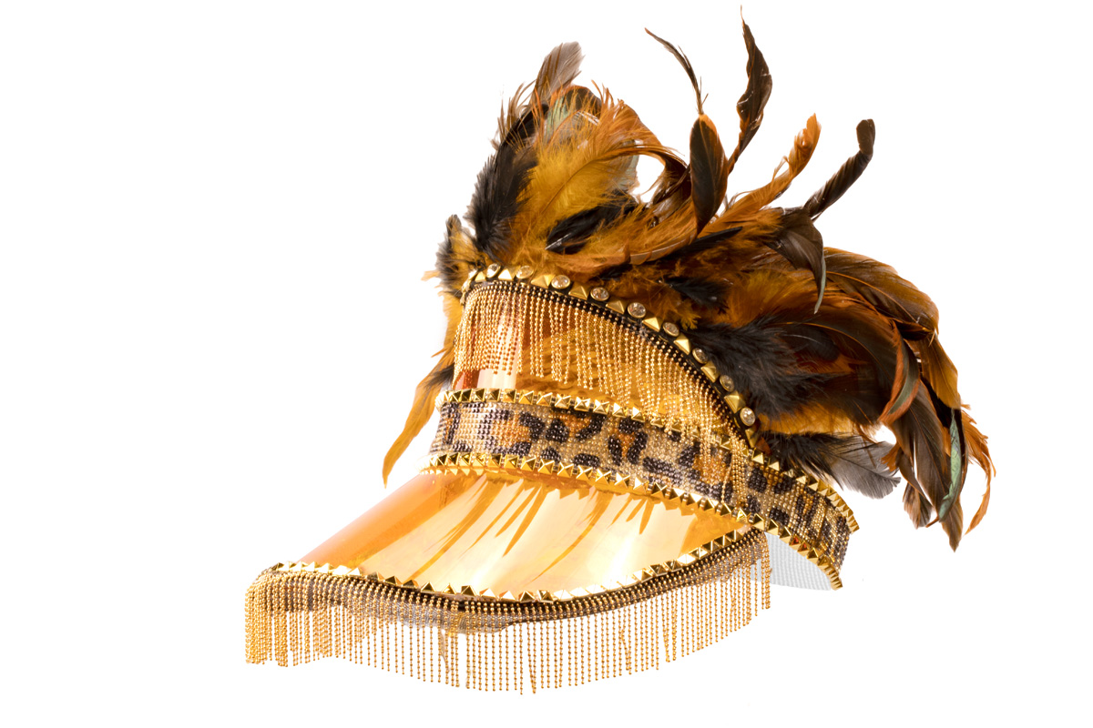 Zonneklep summer festival panter