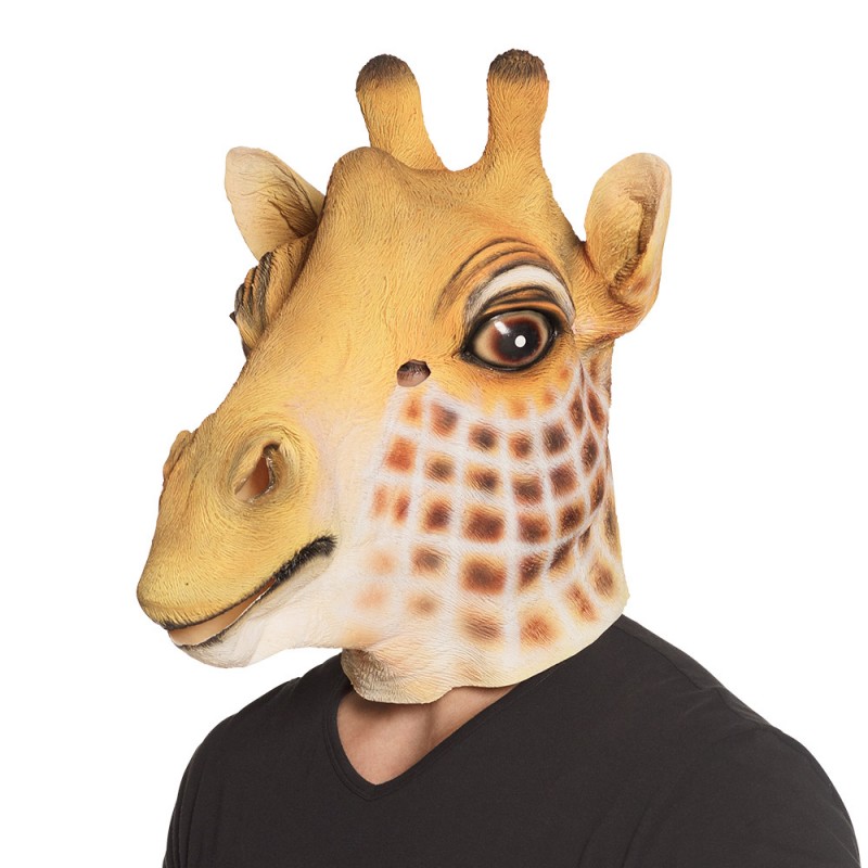 St. Latex hoofdmasker Giraffe