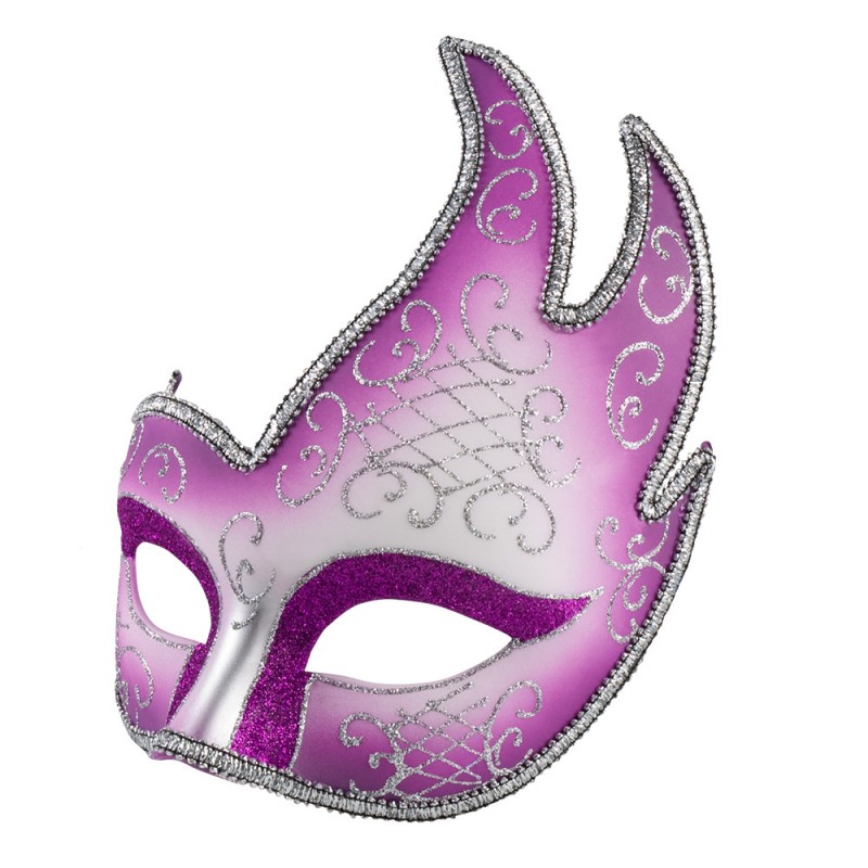 St. Oogmasker Venice fiamma 6 kleuren ass.