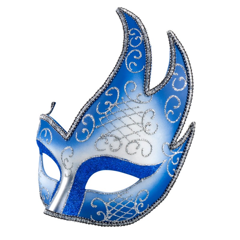 St. Oogmasker Venice fiamma 6 kleuren ass.