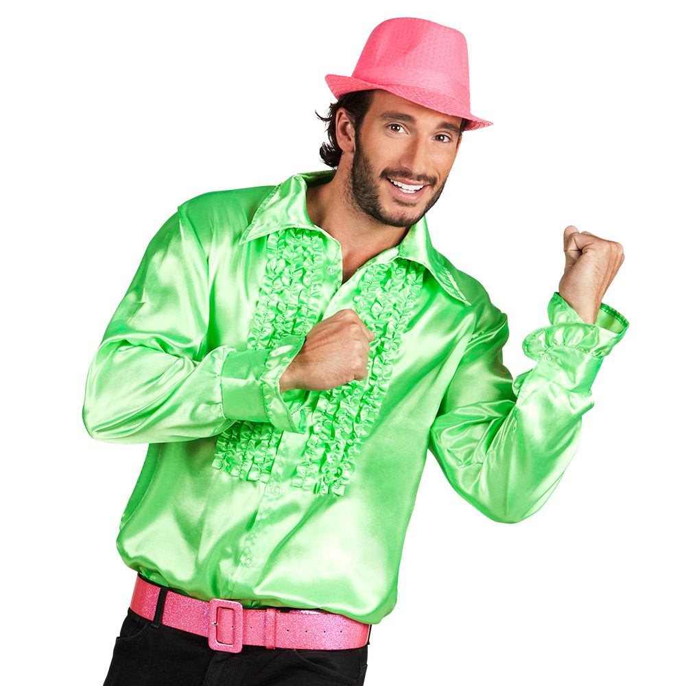 Partyshirt 8 kleuren ass. (M>XL)
