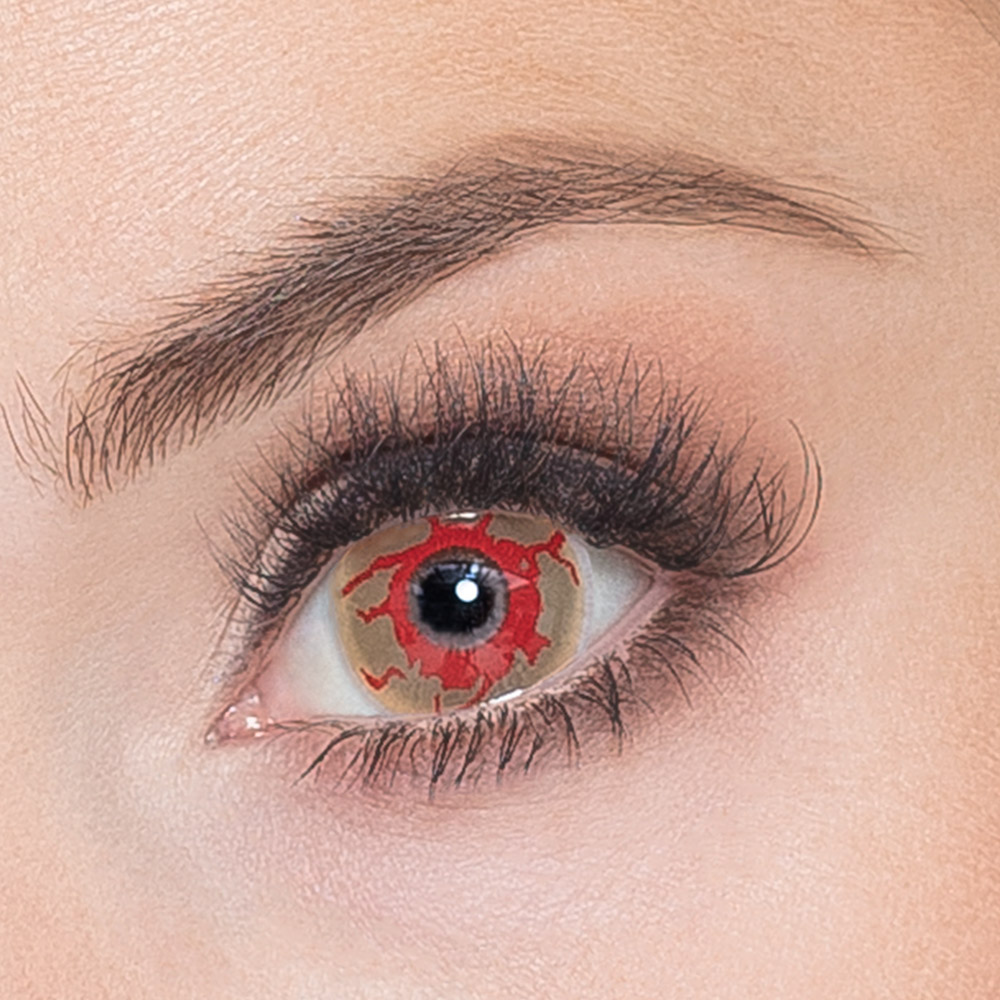 Paar 3-maandslenzen Bloodshot