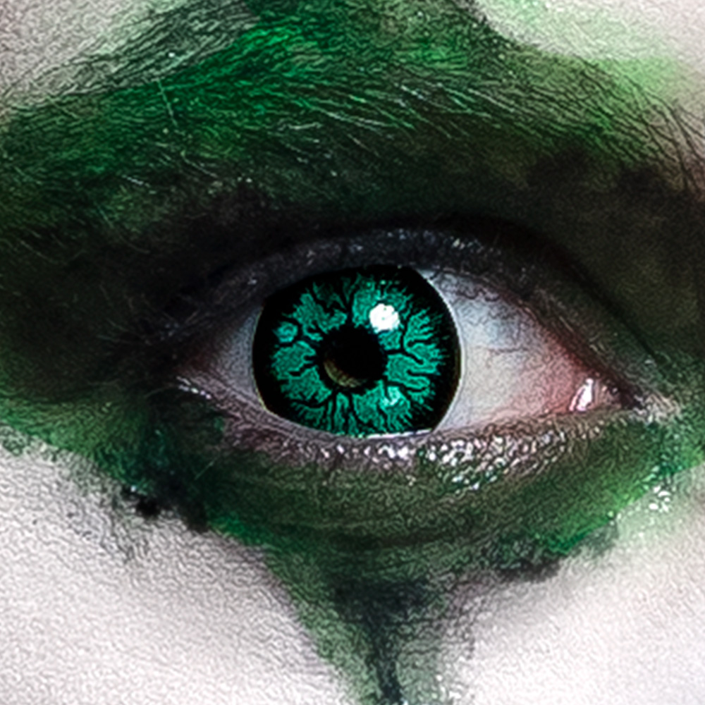 Paar weeklenzen Freaky clown