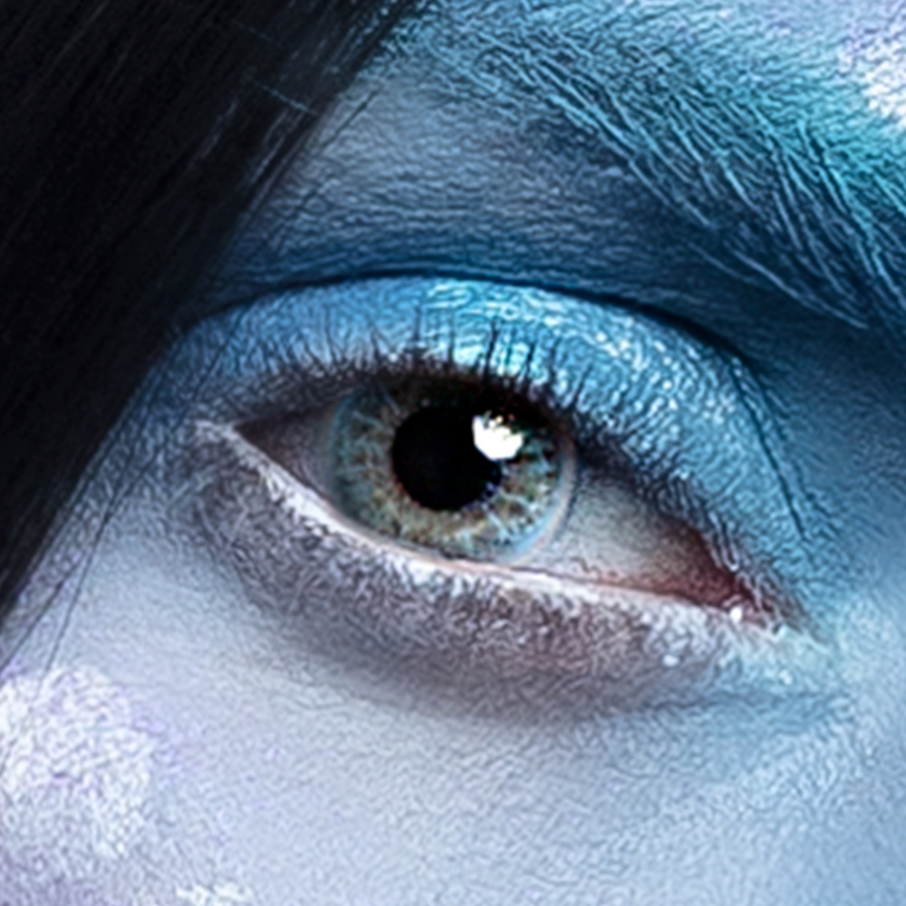 Paar weeklenzen Evil mermaid