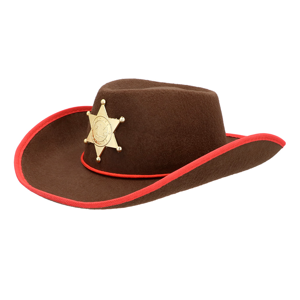 Cowboyhoed kind Rookie sheriff