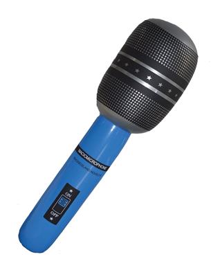 Microfoon opblaasbaar 75 cm