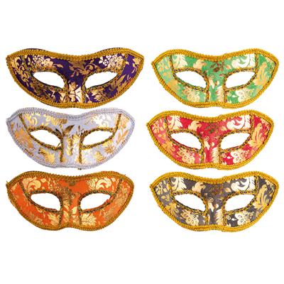 Venetiaans Oogmasker 6 Ass