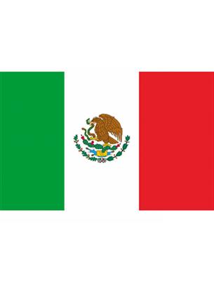 Vlag 150x90 cm Mexico