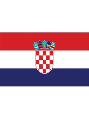 Vlag 150x90 cm Kroatië
