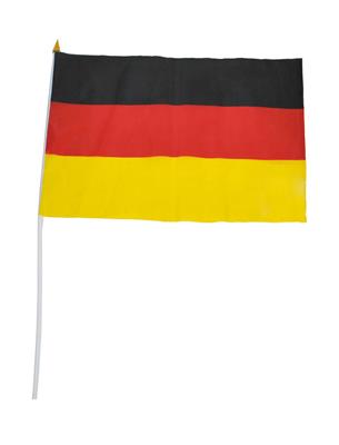 Vlag 30 x 45 cm op stok Duitsland