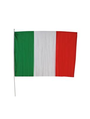 Vlag 60 x 90 cm op stok Italië
