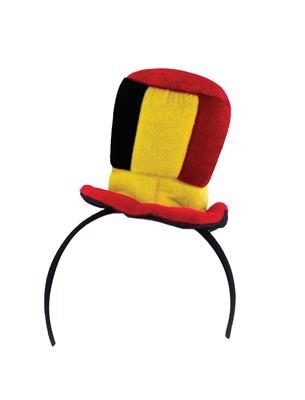 Mini Hoedje België Met Diadeem