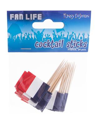 24 Cocktailprikkers Frankrijk