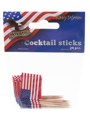 24 cocktailprikkers USA