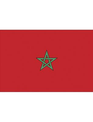 Vlag 150x90 cm Marokko