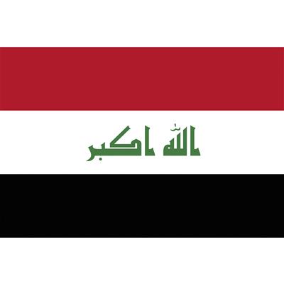 Vlag 150x90 cm Irak