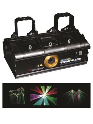 Titan RGB Laser + Flightcase