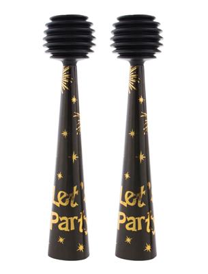 2 druktoeters Let's party