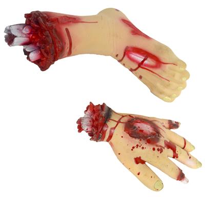 Afgehakte Hand En Voet