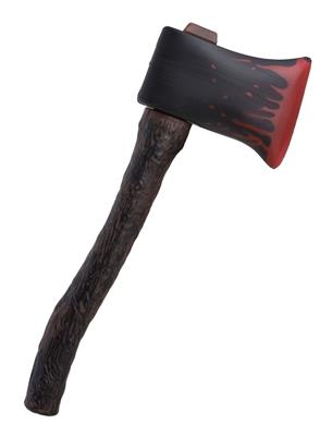 Bijl met bloed 40 cm