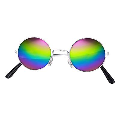 Bril spiegelglas regenboog