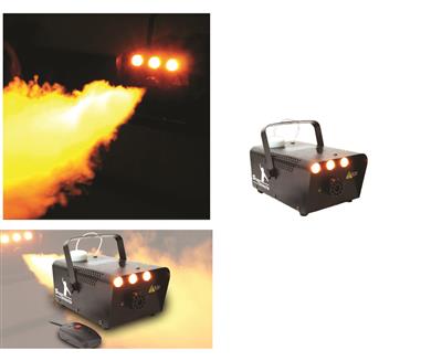 Rookmachine 700W amber LED's