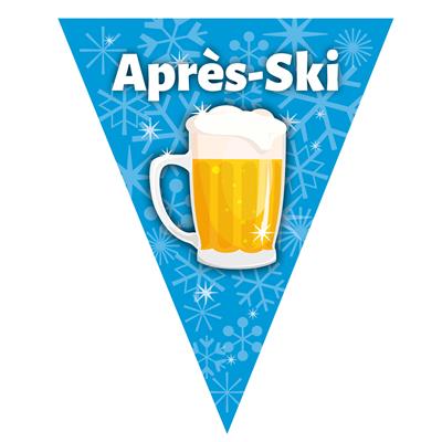 Vlaggenlijn 5 m 10 vlaggen après-ski