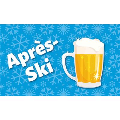Vlag 150 x 90 cm après-ski