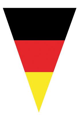 Vlaggenlijn 5m 10 vlaggen Duitsland
