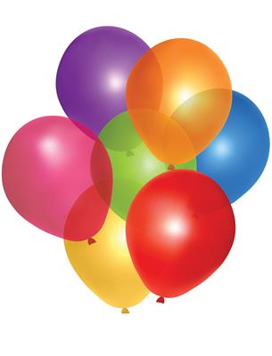 100 Ballonnen 12" multi