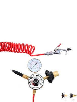 Ballon ontspanner met slang eu schroef