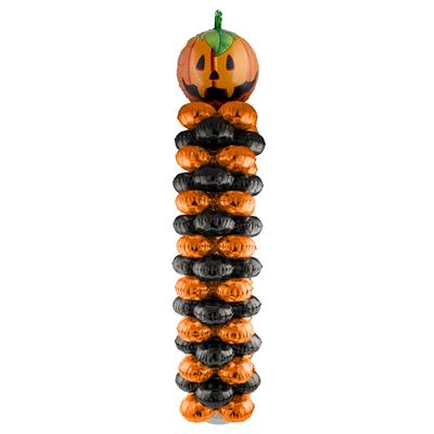 Stand met 16 FB Halloween pompoenen