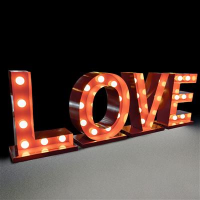 Led lichtbak LOVE