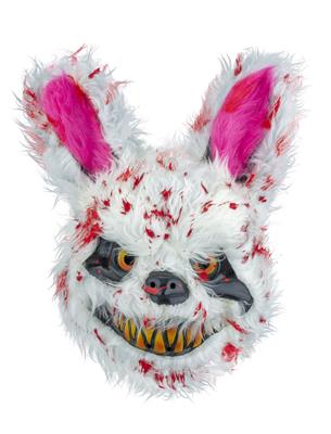 Masker scary konijn wit