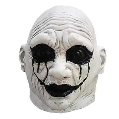 Masker latex clown wit