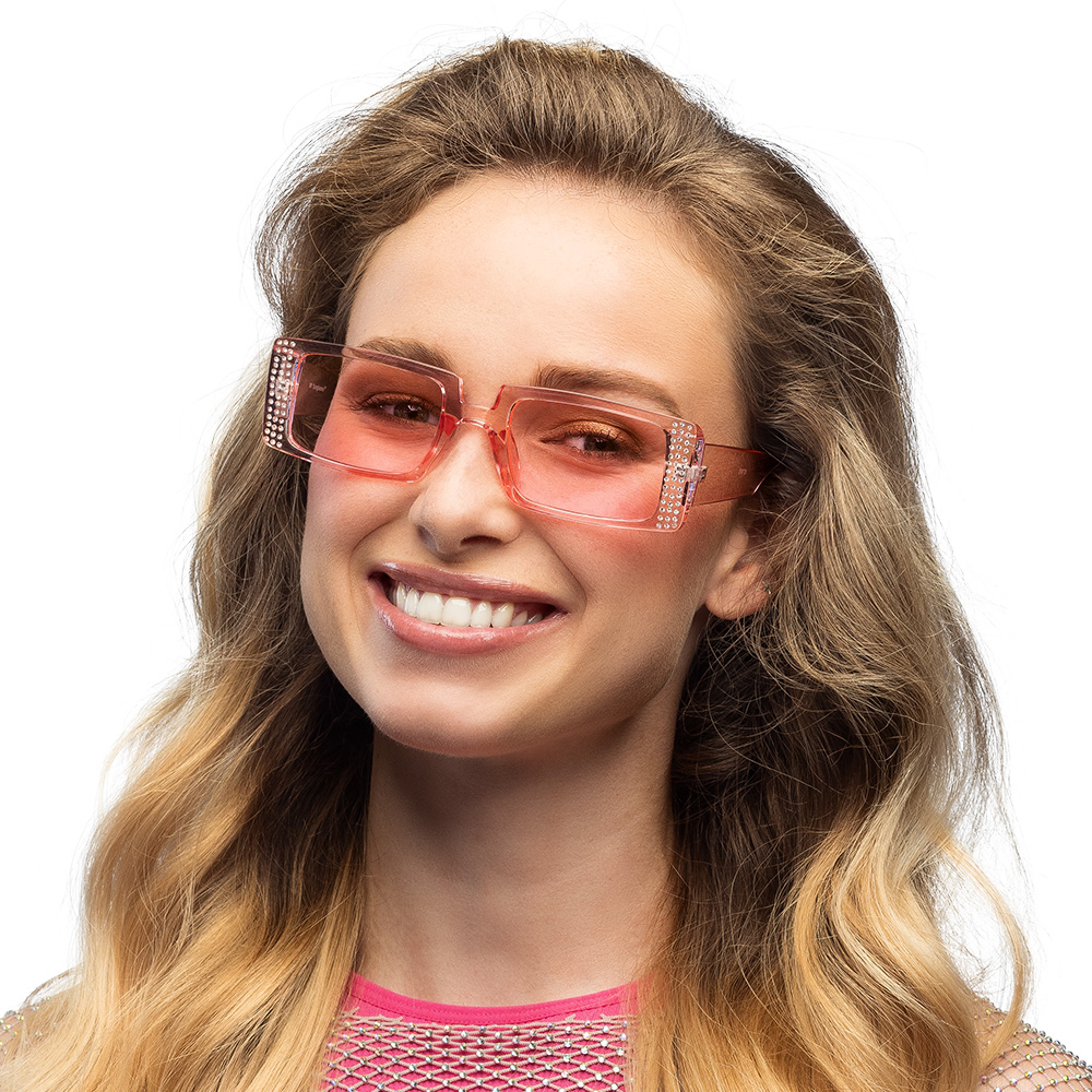 Partybril Escape roze