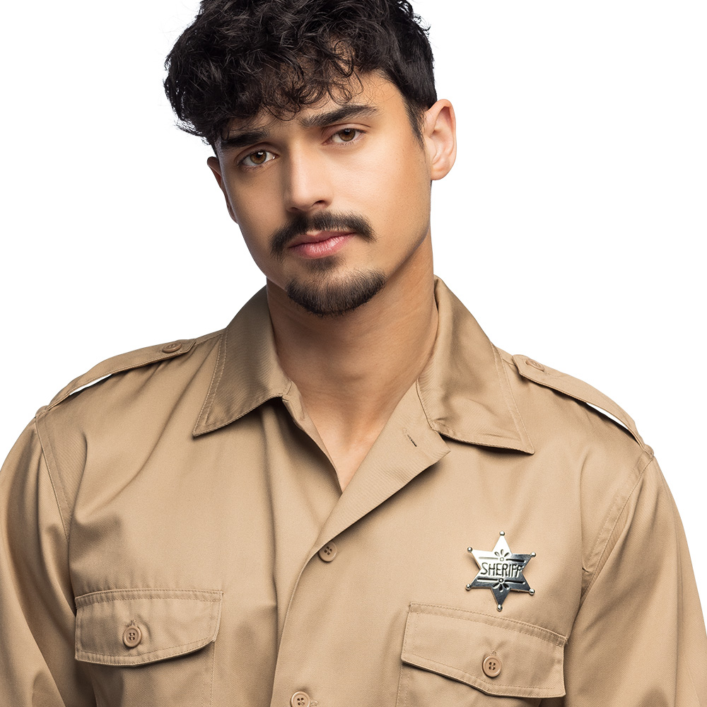 Badge 'Sheriff' metaal
