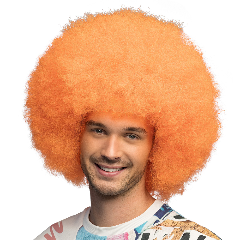 Pruik Sugar neonoranje UV