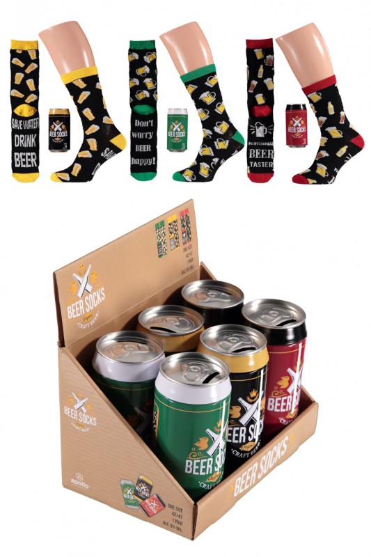 Bier sokken mt 42-47