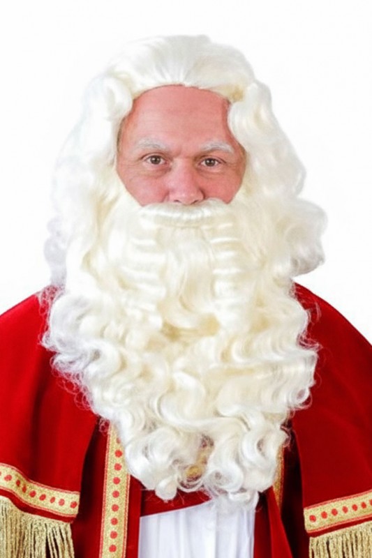 Baardstel kanekalon TV-Sint