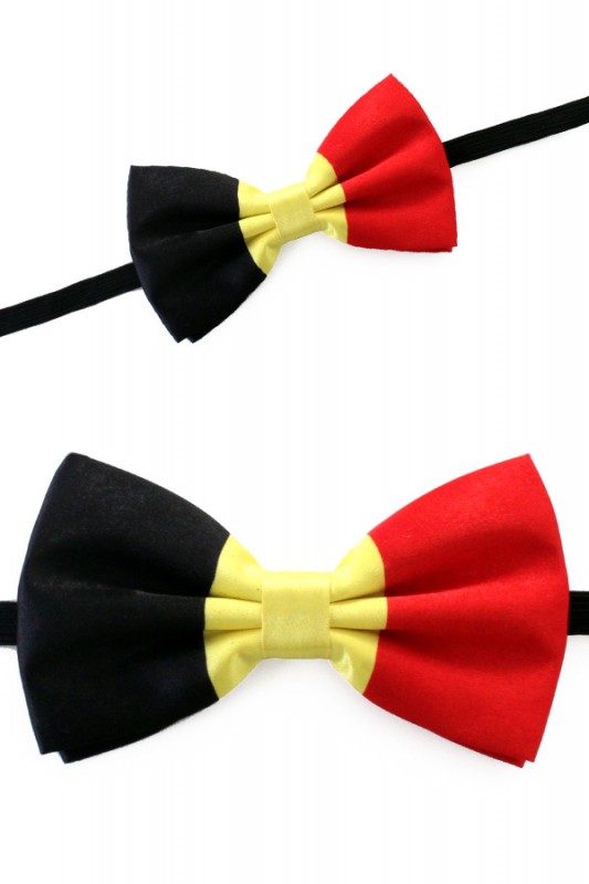 Vlinderstrik Belgische vlag