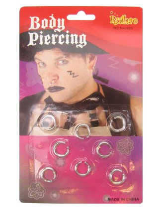 8 piercings