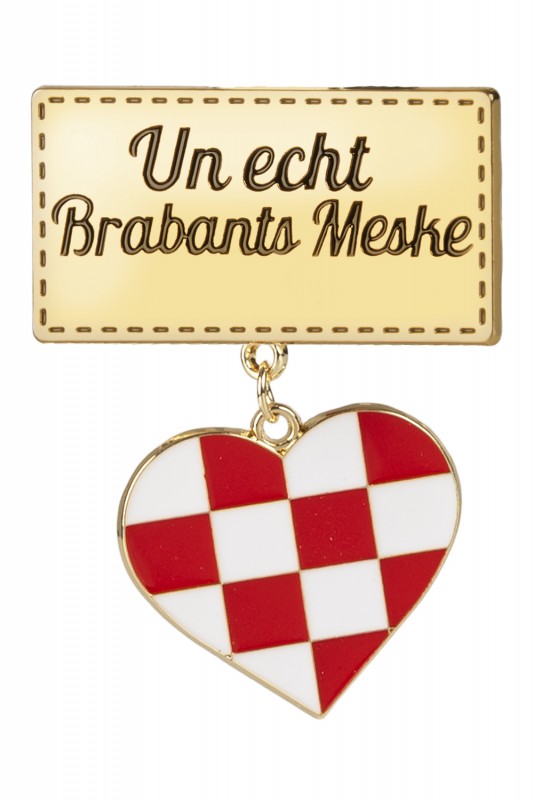 Badge/ broche rechthoek Un echt