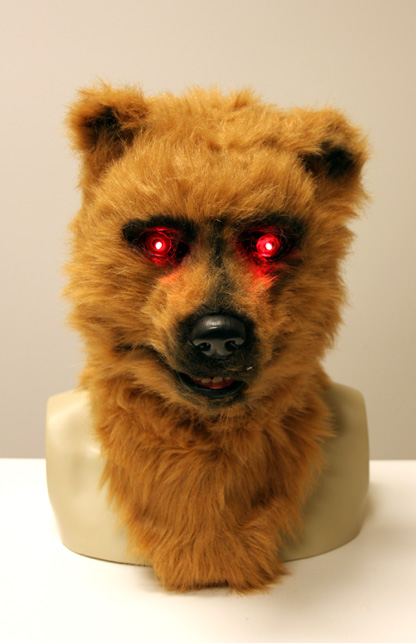 Volkop masker bruine beer lichtgeve