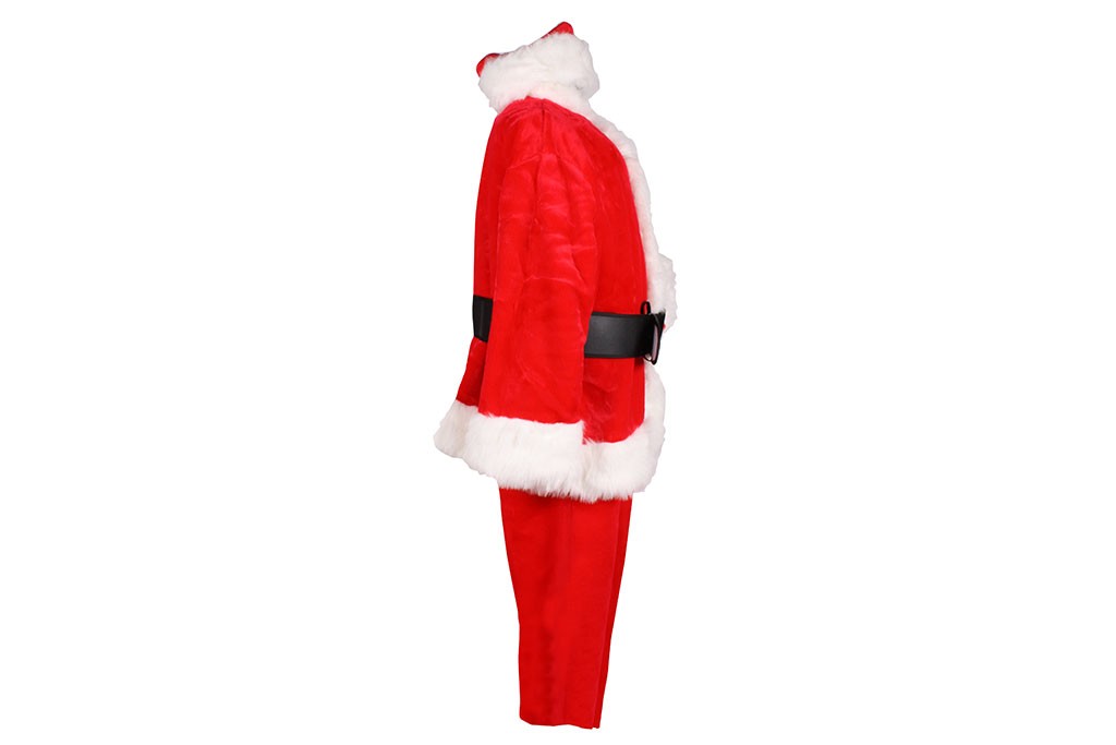 Kerstman Fluweel Original Style Rood-Wit