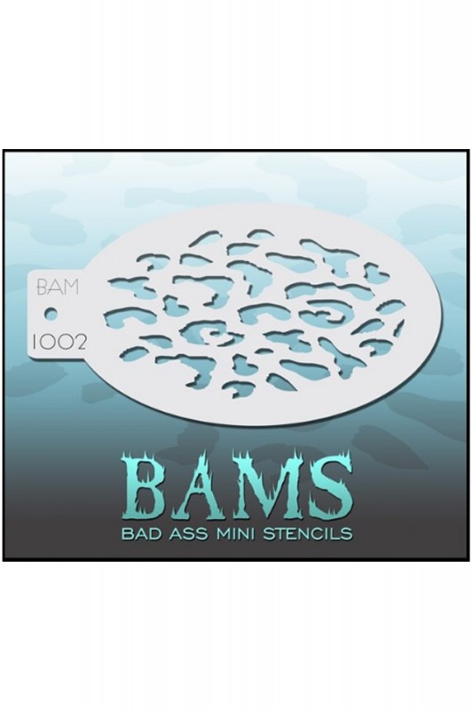 Bad Ass BAM stencil 1002